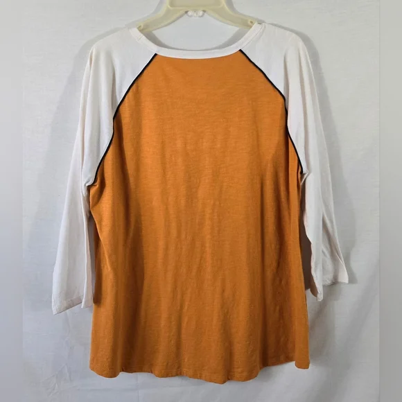 Sonoma Women's Golden Yellow "Sunshine" T-shirt Size XL - Picture 3 of 3